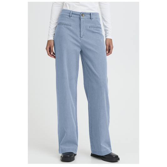 Ichi Kate Denim Pants Light Denim 20124291