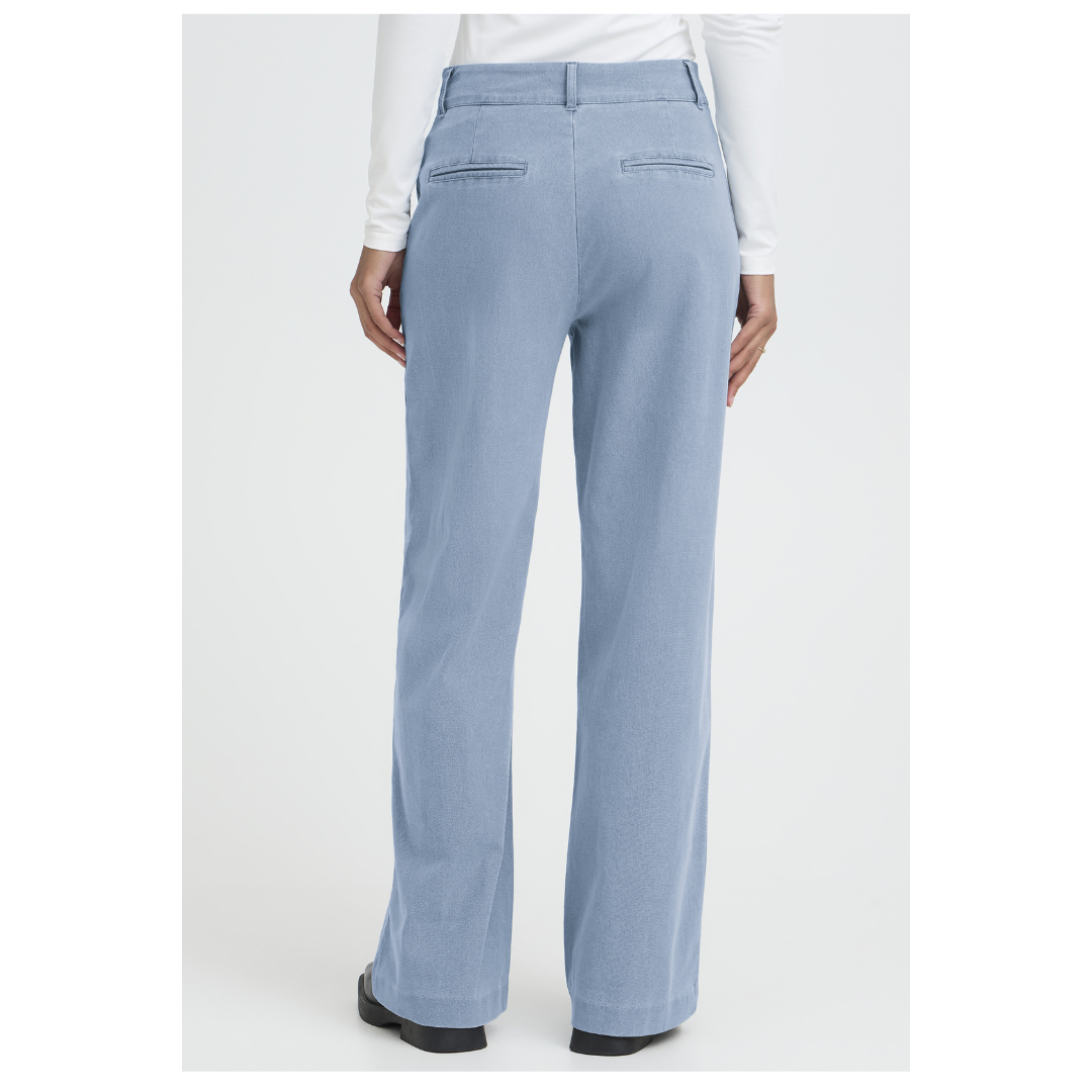 Ichi Kate Denim Pants Light Denim 20124291