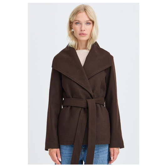 B Young Bondy Belt Jacket Java Melange 20819210
