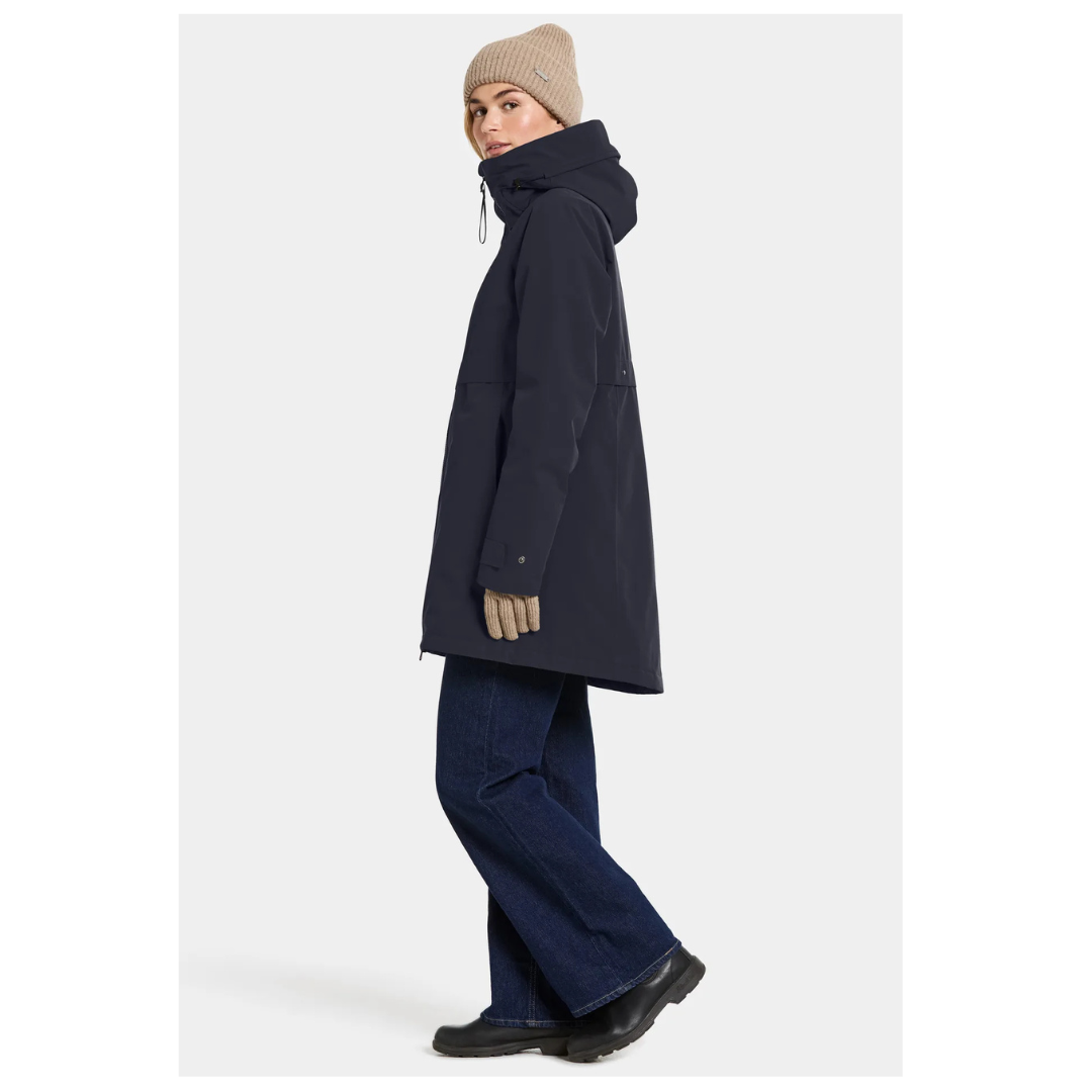 Didriksons Helle WNS Parka 6 Dark Night Blue 506175 999