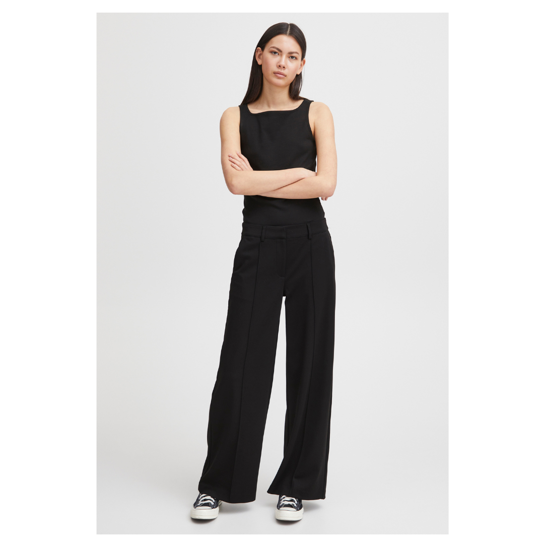 Black best sale office pants