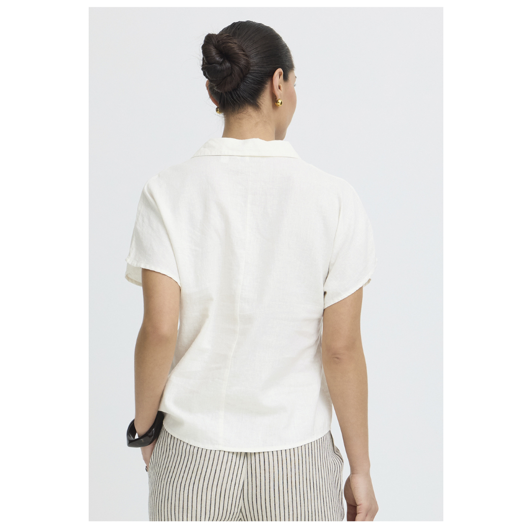B Young Falakka Cap Sleeve Shirt Marshmallow 20818820