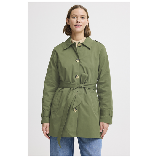 B Young Among Trench Coat Four Leaf Clover 20814235