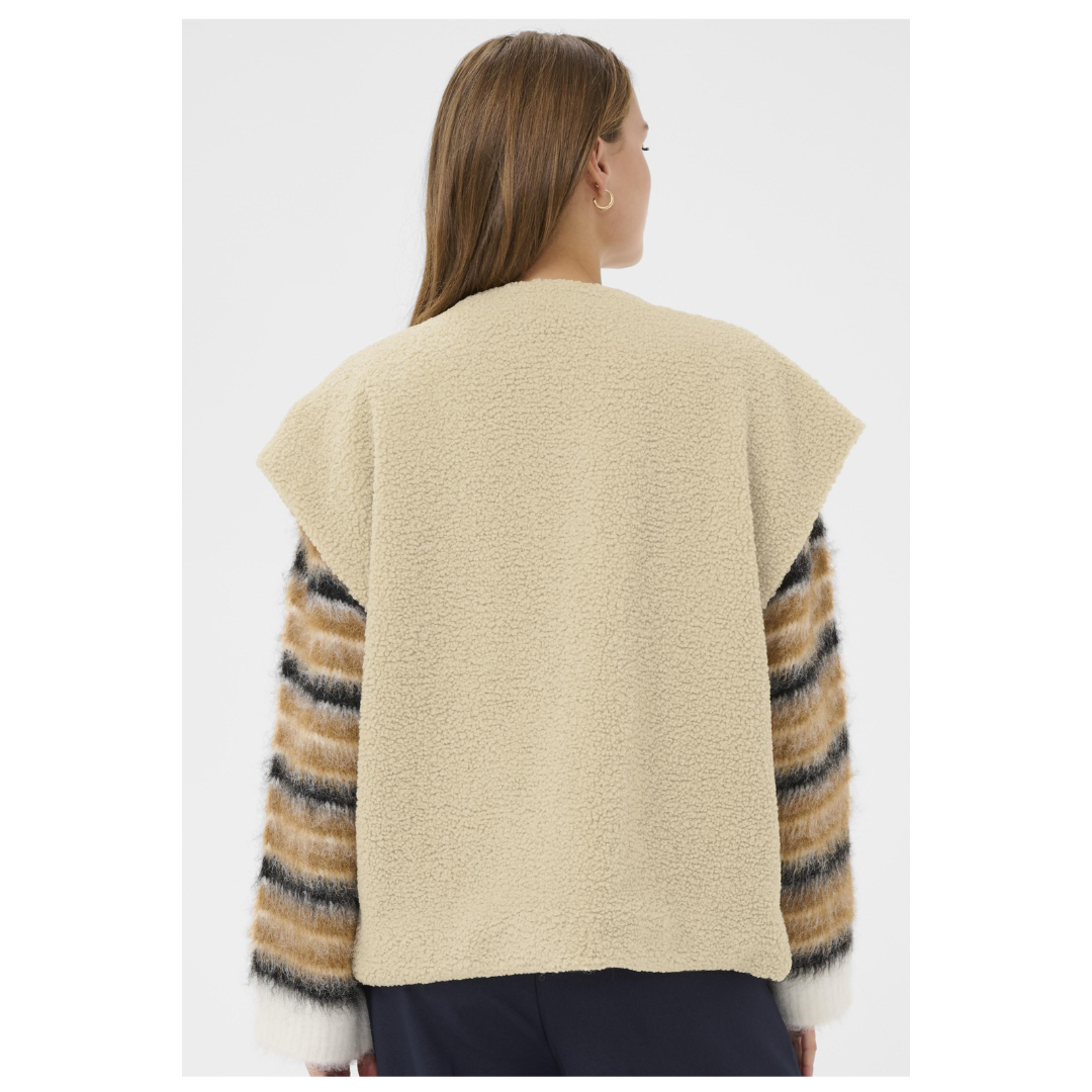 Saint Tropez Odalis Vest Oatmeal 30514719