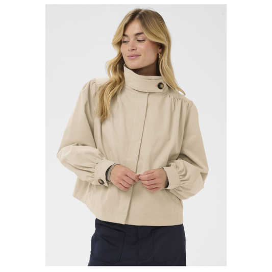 Saint Tropez Olina Short Jacket Oxford Tan 30514744