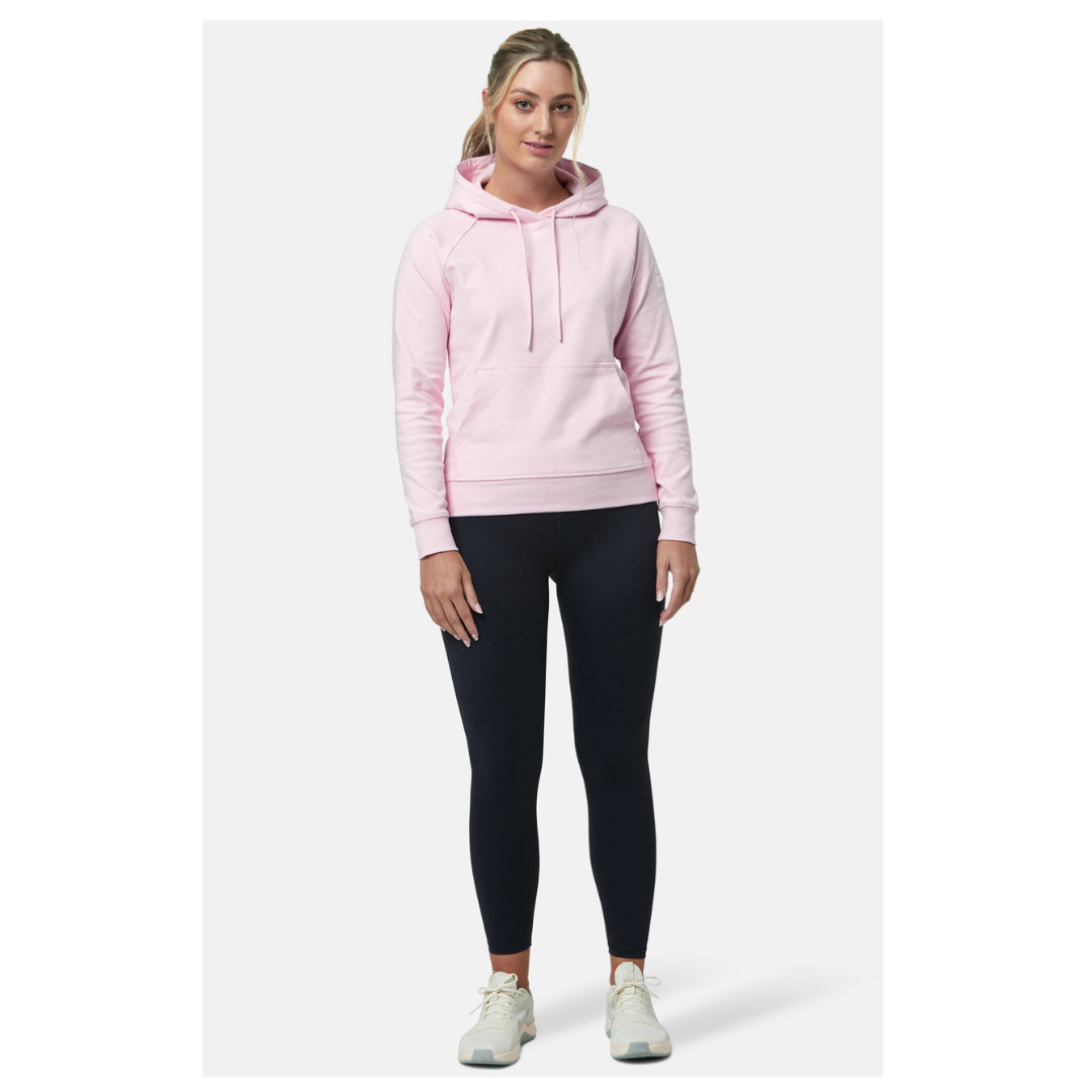GymPlusCoffee Chill Pullover Hoodie Baby Pink