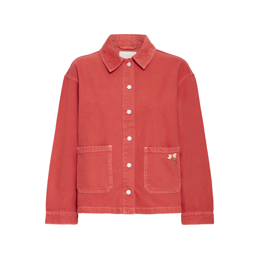 Ichi Avena Jacket Poinsettia 20126268