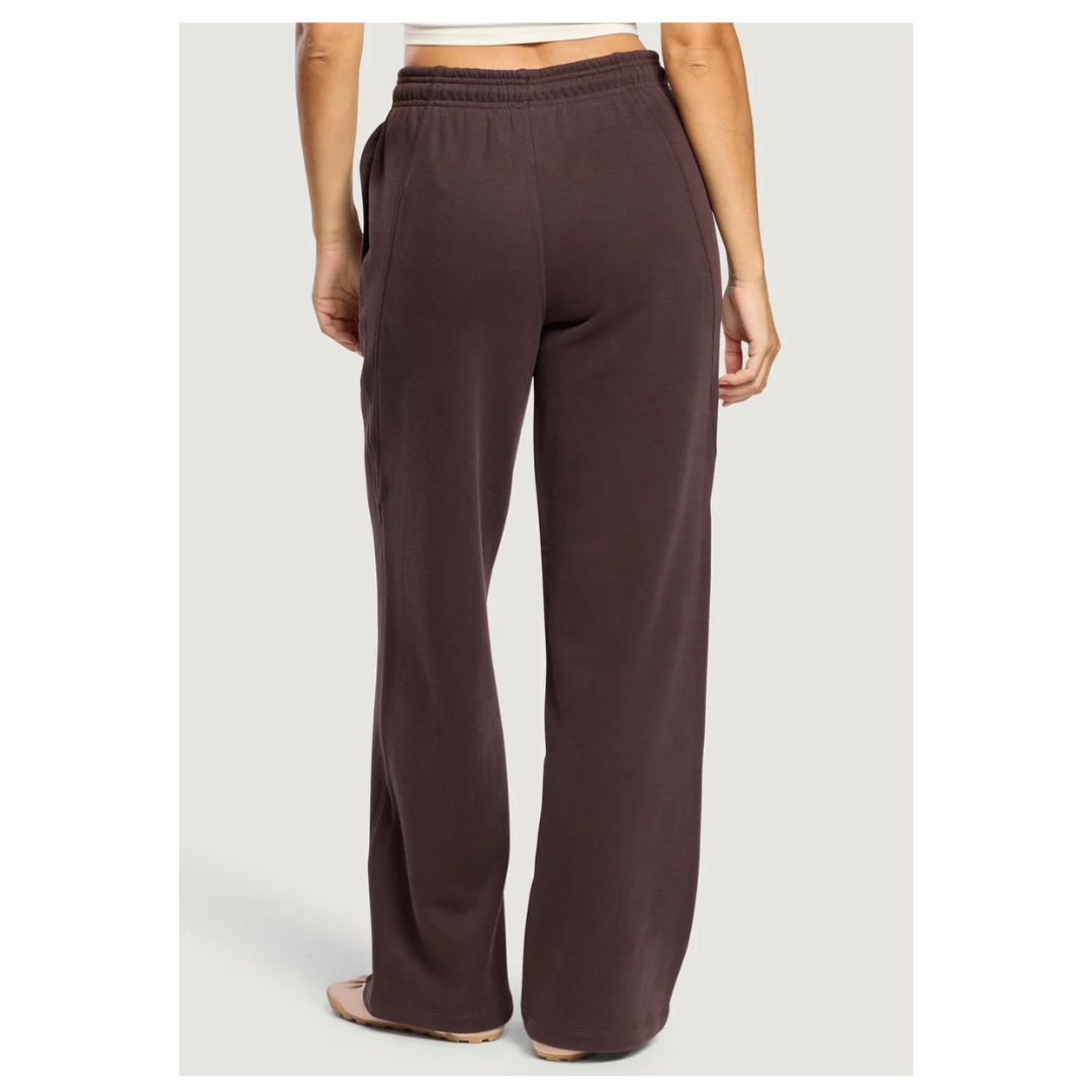 Gympluscoffee Wide Leg Joggers Mocca Bean