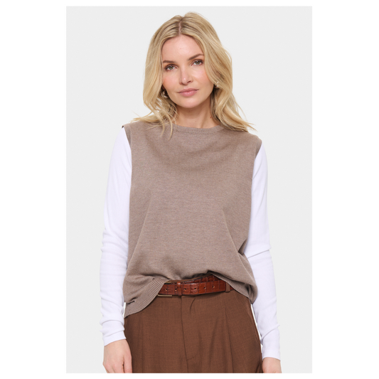 Saint Tropez Mila Vest Atmos Melange 30511506