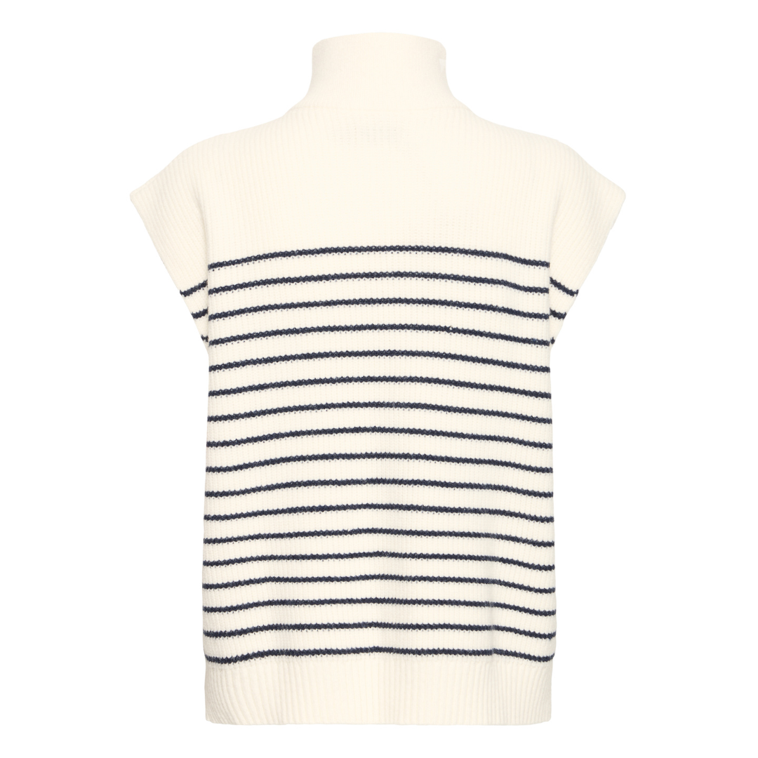 Fransa Vinna Vest Navy Stripe 20617650