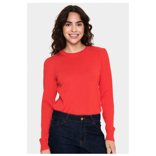 Saint Tropez Mila Pullover Scarlet 30511753