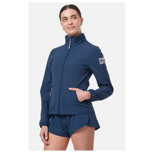 GymPlusCoffee Celero Jacket Petrol Blue