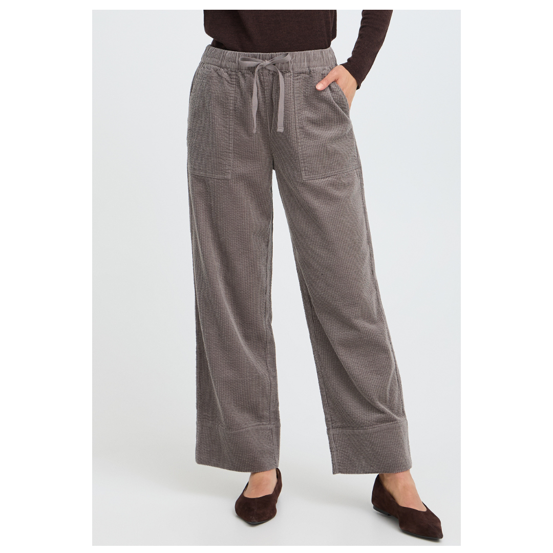 Fransa Salomi Pants Driftwood 20617011