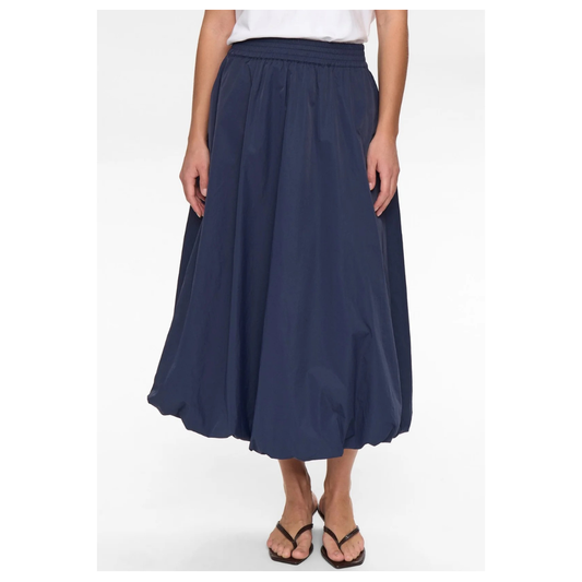 Numph Nufrankie Balloon Skirt Dark Sapphire 706268
