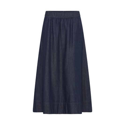 B Young Kalla Skirt Dark Blue Denim 20819532