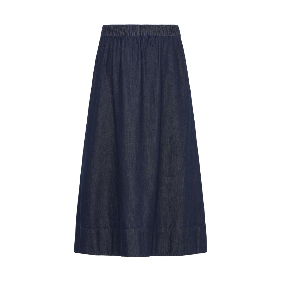 B Young Kalla Skirt Dark Blue Denim 20819532