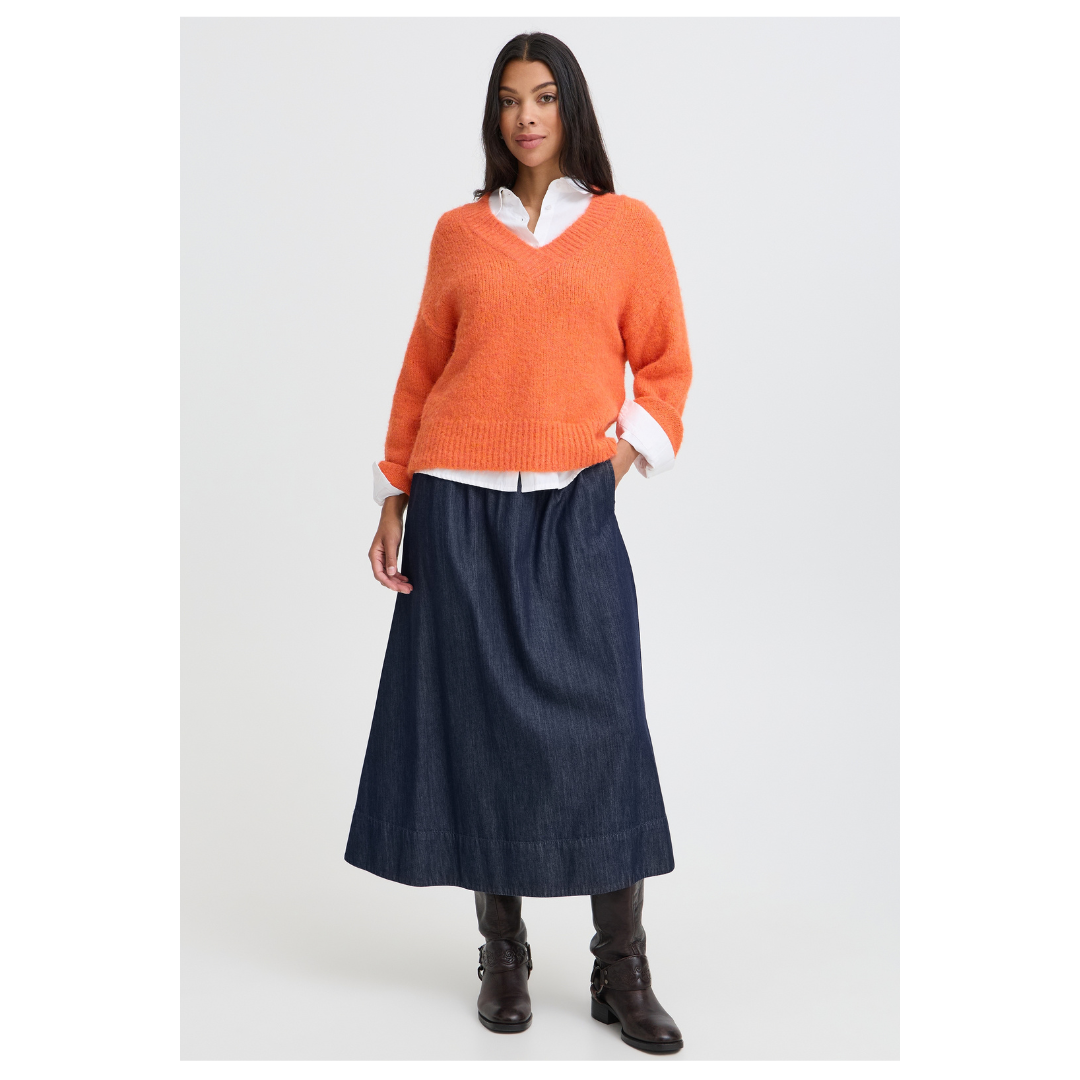 B Young Millers Button Vest Pureed Pumpkin 20819589