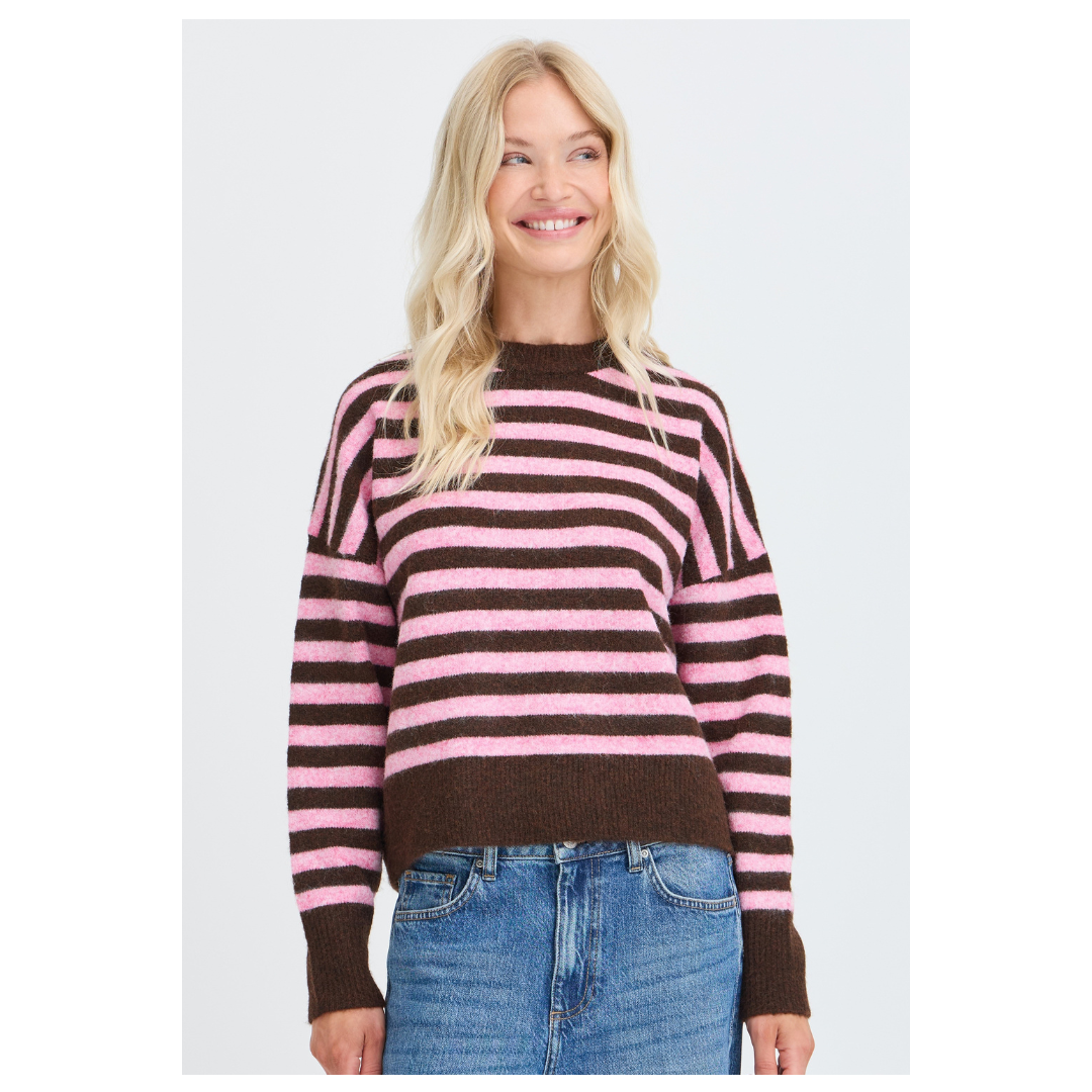 B Young Omea Crew Jumper Java Polig 20819591