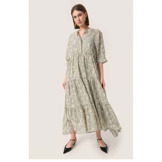 Soaked in Luxury Osaka Maxi Dress Shadow 30407548