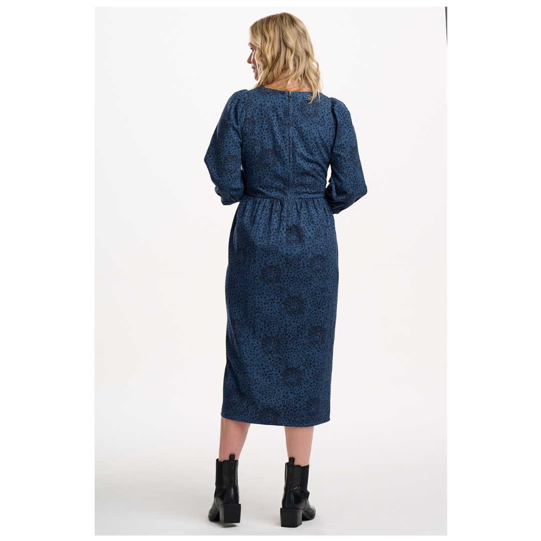 Sugarhill Brighton Maria Midi Smock Hidden Leopard D1362