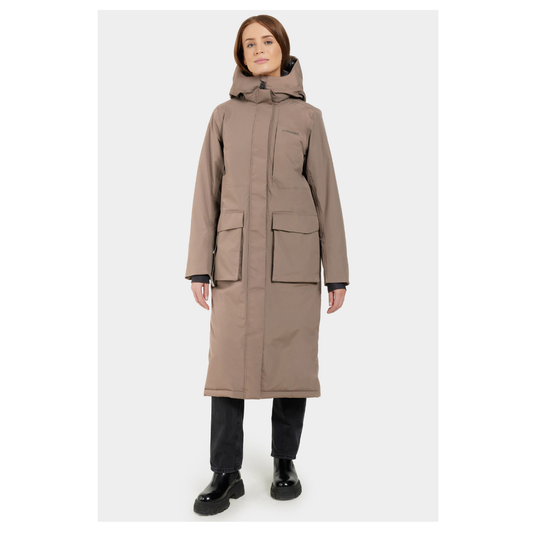 Didriksons Leya Parka Mocha Brown 504846 F07