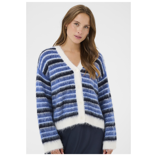 Saint Tropez Olma Cardigan Blue Ice Navy 30514758