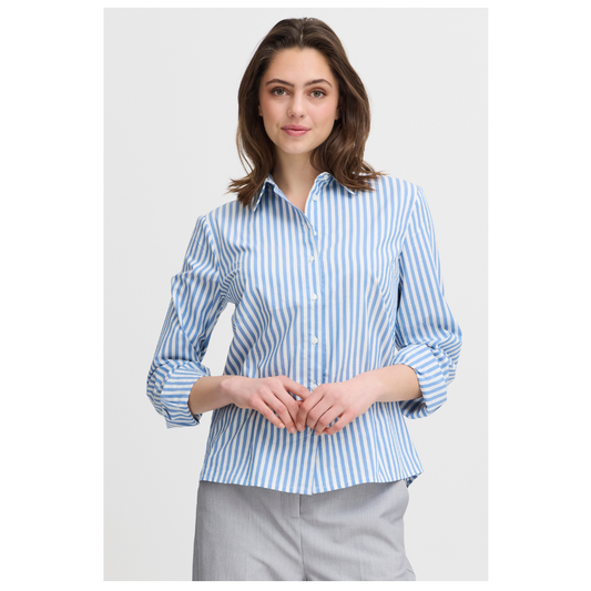 B Young Hetila Shirt Riverside Mix 20815257