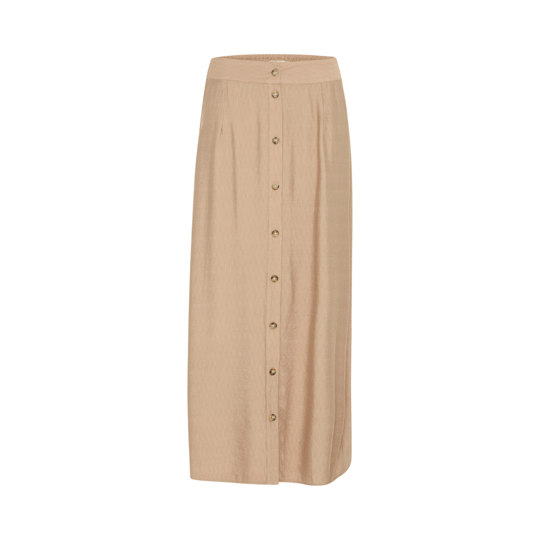 Fransa Dita Skirt Silver Mink 20615706