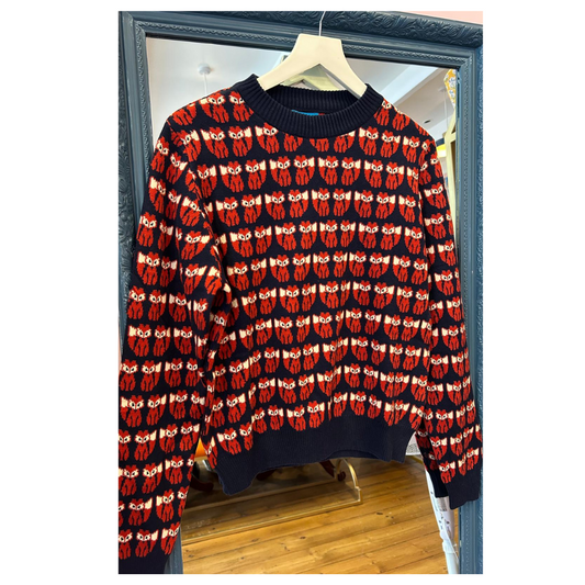 Pretty Vacant Crew Full Fox Jumper