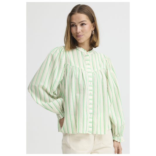 Ichi Jovil Shirt Greenbriar 20125506