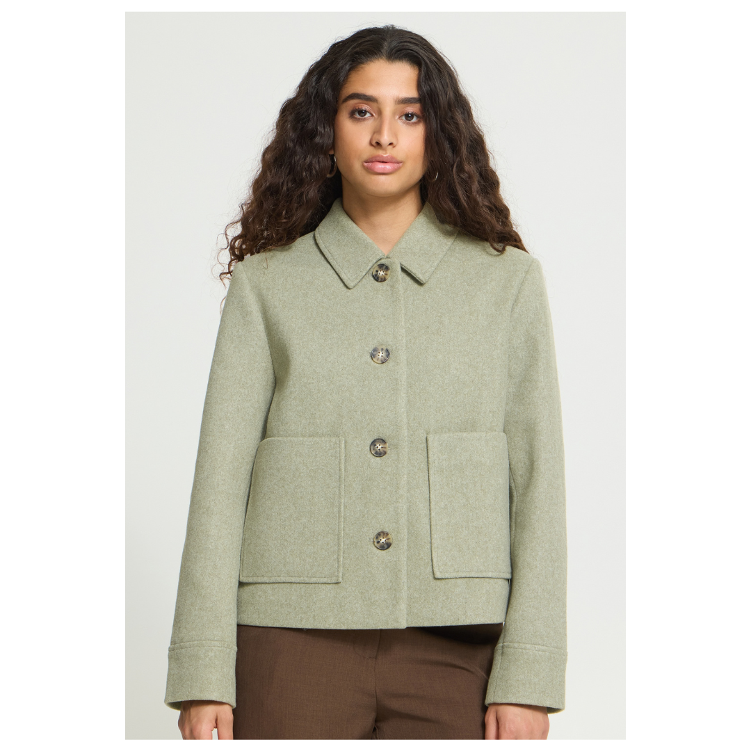 Ichi Jannet Jacket Tea Melange 20125474