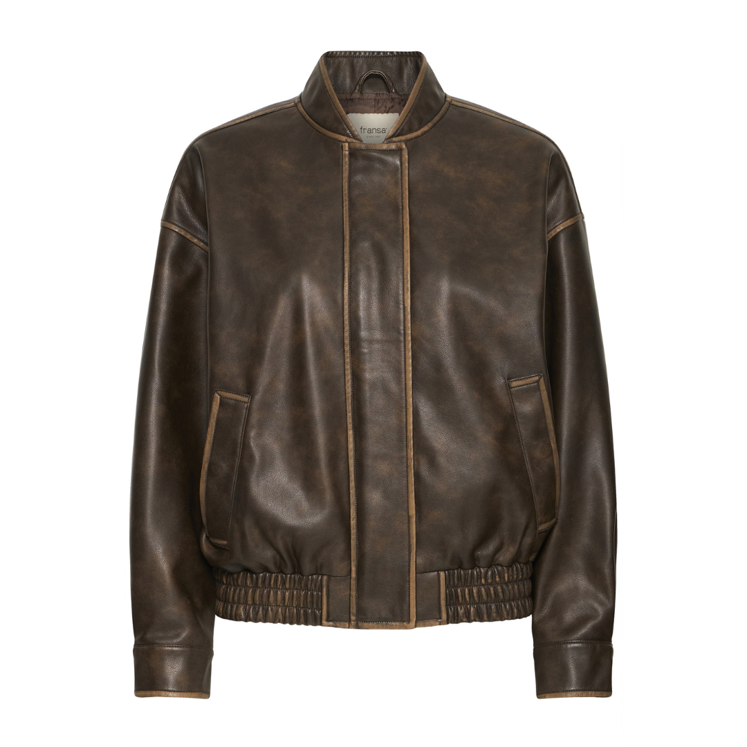Fransa Ludia Jacket Rain Drum 20618023