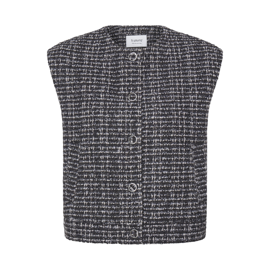 B Young Dabye Waistcoat Dark Sapphire 20819566