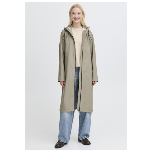 B Young Avan Coat Vetiver 20818426