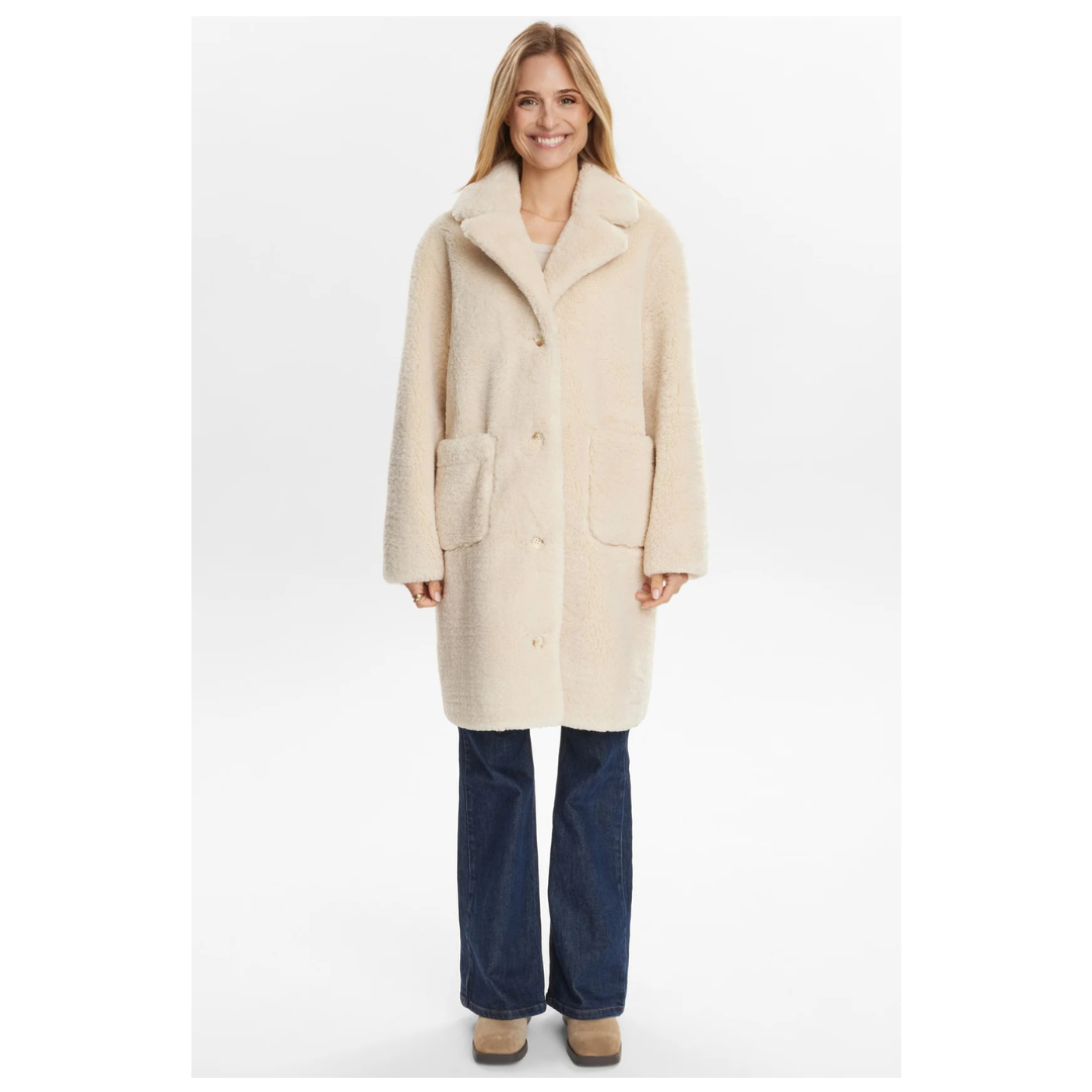 Numph Nuelliot Reversible Coat Cognac 705664