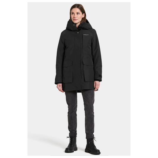 Didriksons Harriet Wns Parka Black 505825