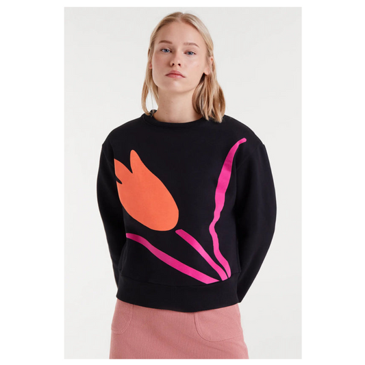 Compania Fantastica Fleece Sweatshirt Black 53C/12002