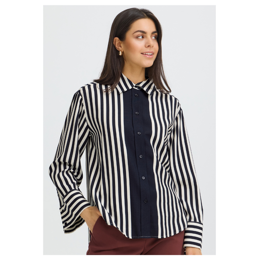Fransa Alday Shirt Salute Stripe 20618050