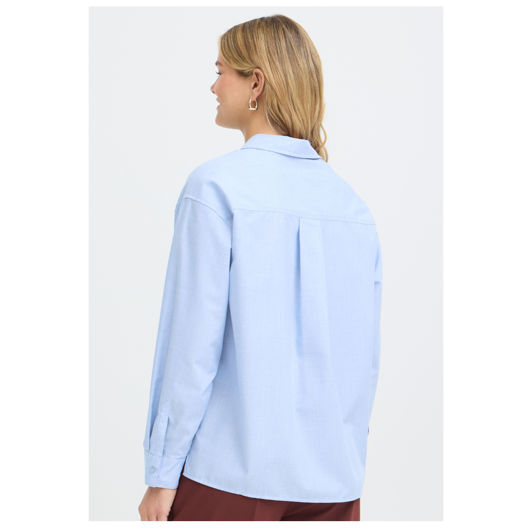 Fransa Simona Shirt Cashmere Blue 20618166