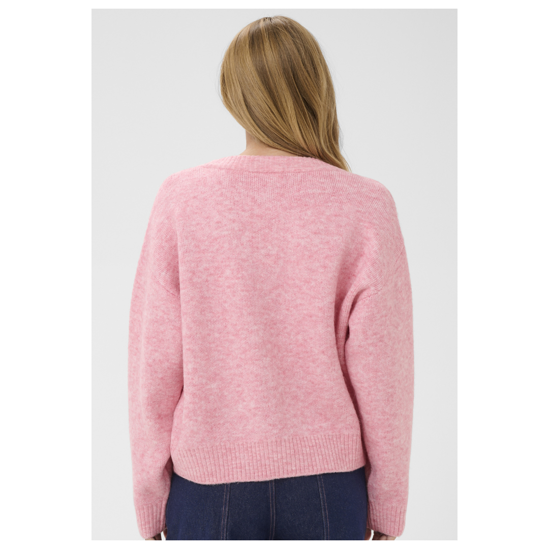 Saint Tropez Paria V Neck Pullover Bonbon 30514909