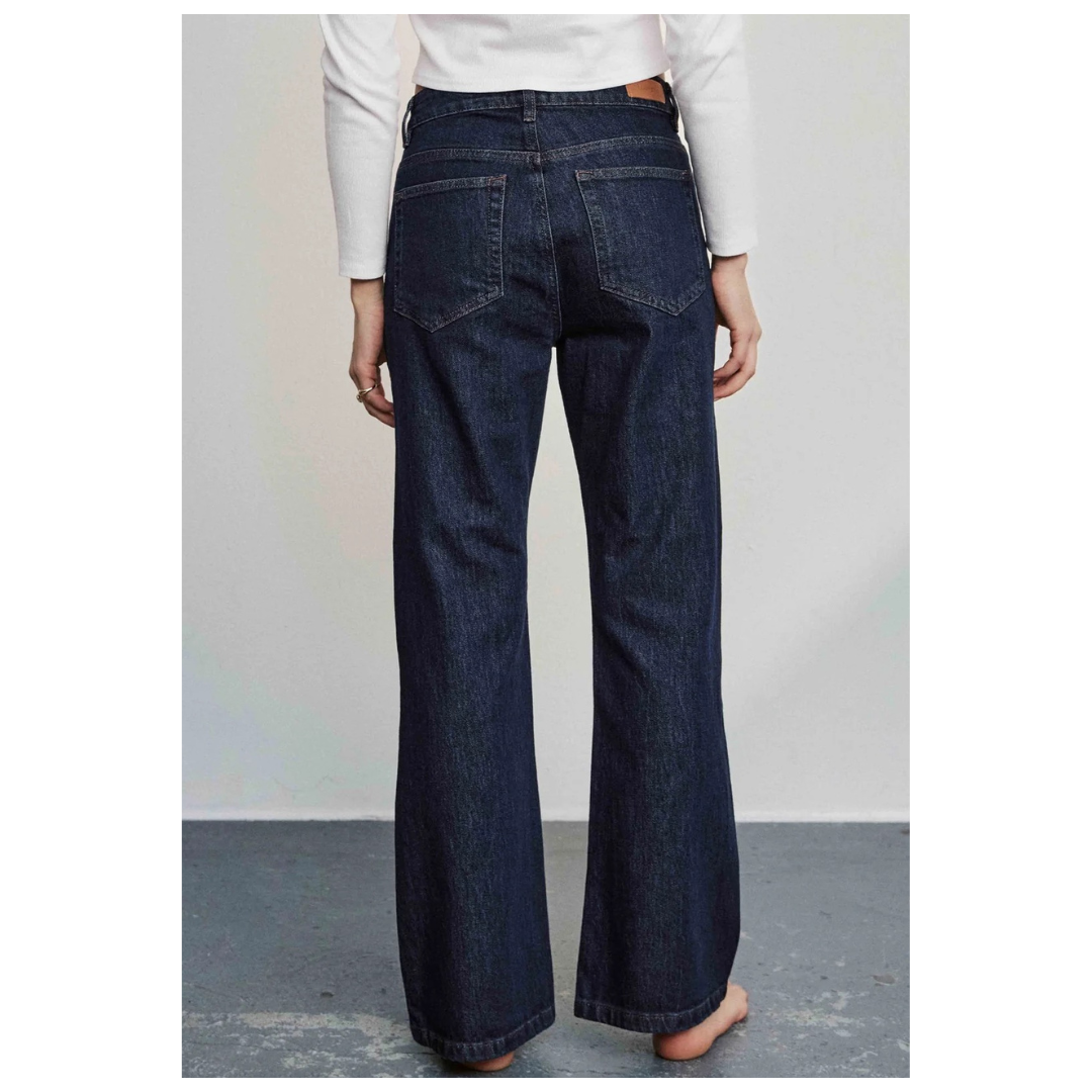 Numph Nulondon Jeans Wide Dark Blue 30” 705174