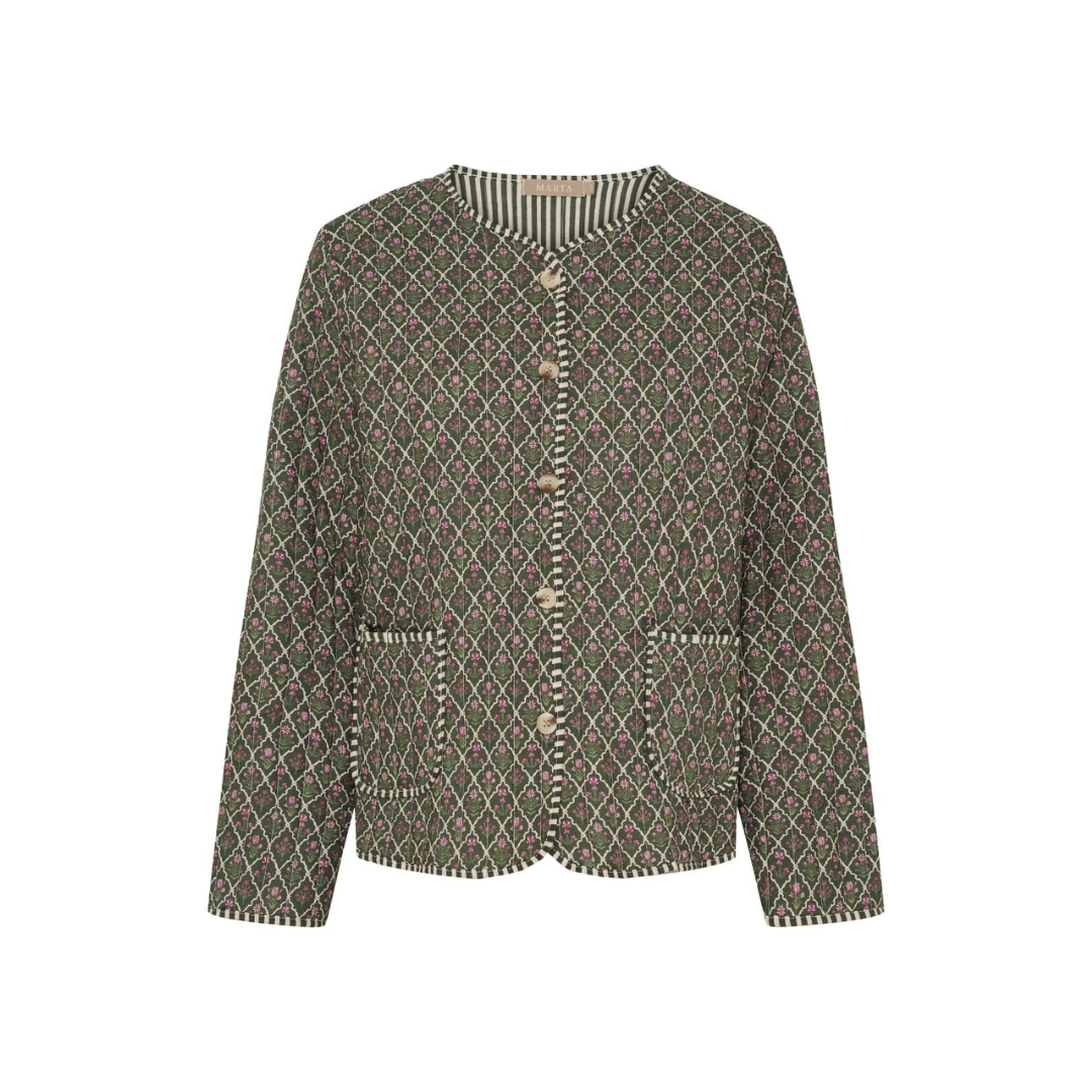 Marta Du Chateau Avril Jacket Military 86567