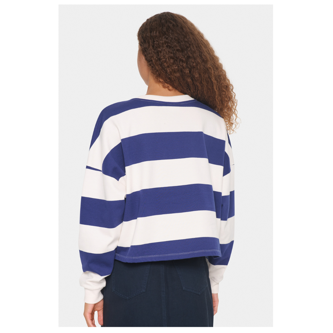 Saint Tropez Idahella Sweatshirt Midnight Sail 30513807