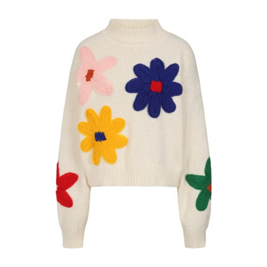 Alice Collins Abbie Pullover Winter White 035A070