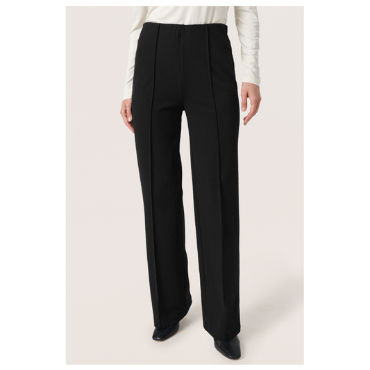 Soaked in Luxury Bea Pants Black 30407279