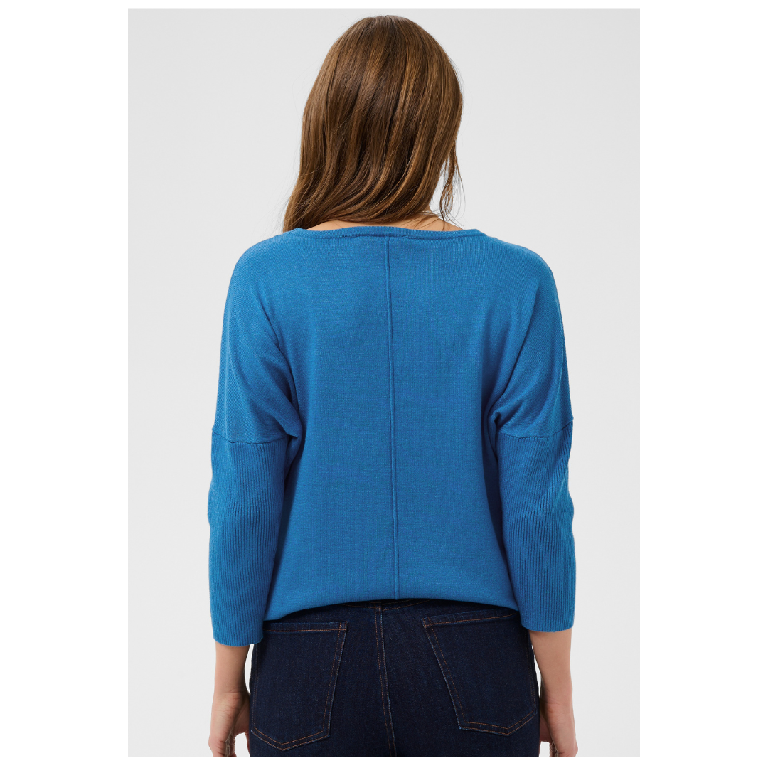 Saint Tropez Mila Pullover Campanula Melange 30500003