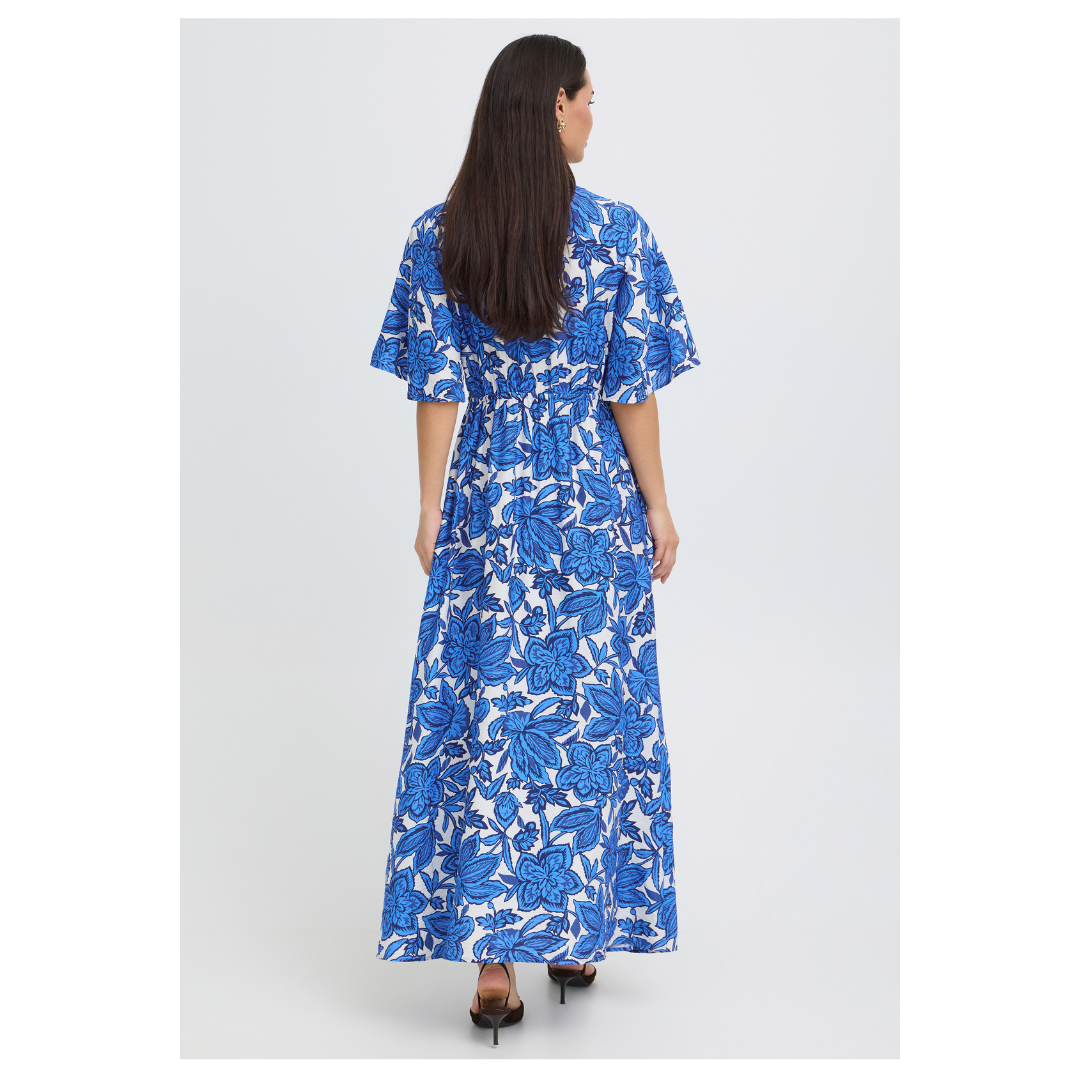 B Young Ikaia Long Dress Nebulas Blue 20819035