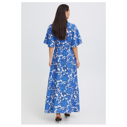 B Young Ikaia Long Dress Nebulas Blue 20819035