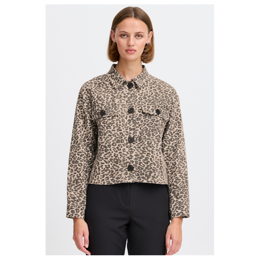 Ichi Jilla Jacket Leopard 20123499