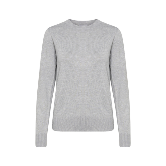 Saint Tropez Mila Pullover Pearl Grey 30511753